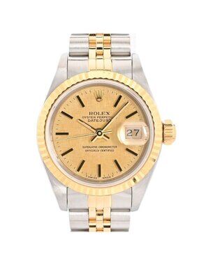 Rolex Watch Datejust Gold